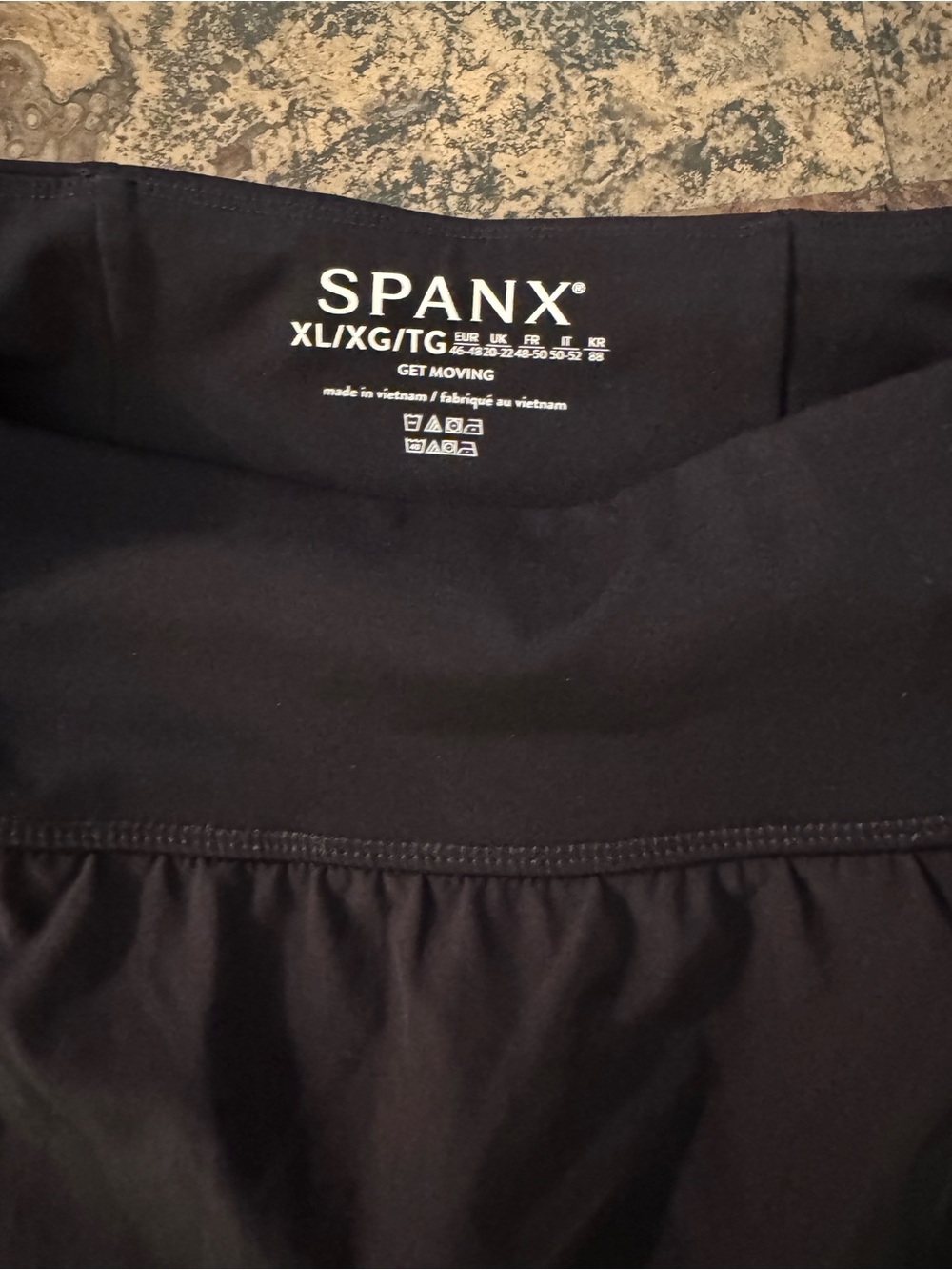 Spanx NWT Get Moving Skort 14" Black size XL - Picture 4 of 10